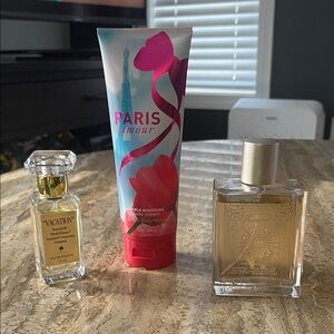 Paris Amour Body Cream, vacation eay de toilet, the good scent manifest